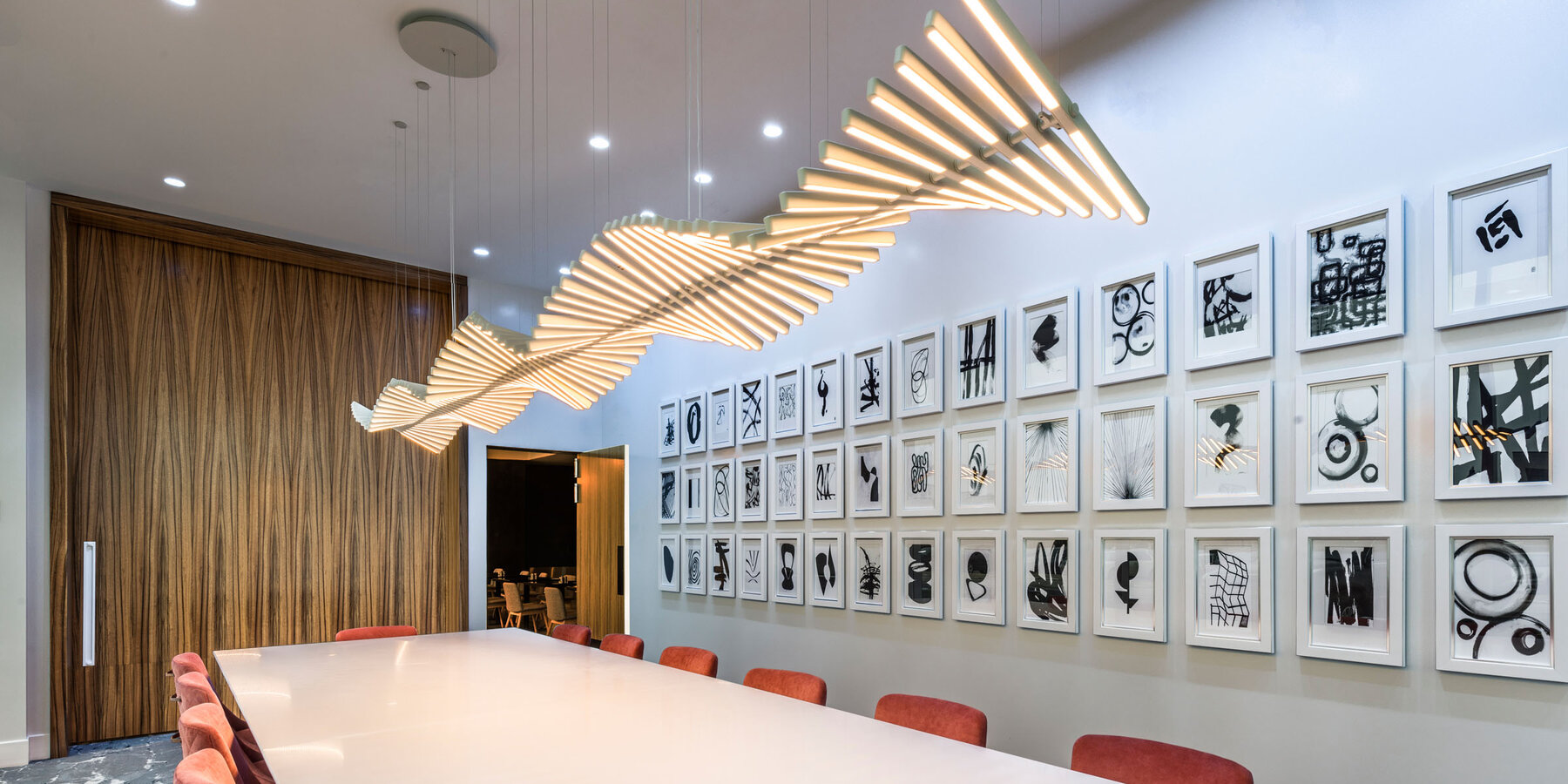 Chicago Hospitality Construction - Rose Hotel Rosemont private dining room