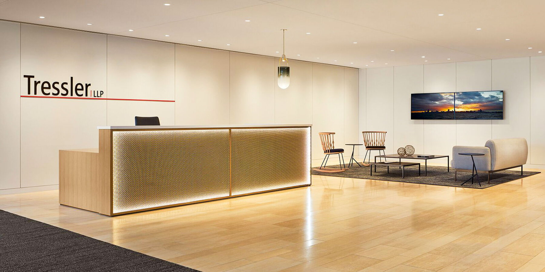 Chicago Office Construction - Tressler Willis Tower lobby