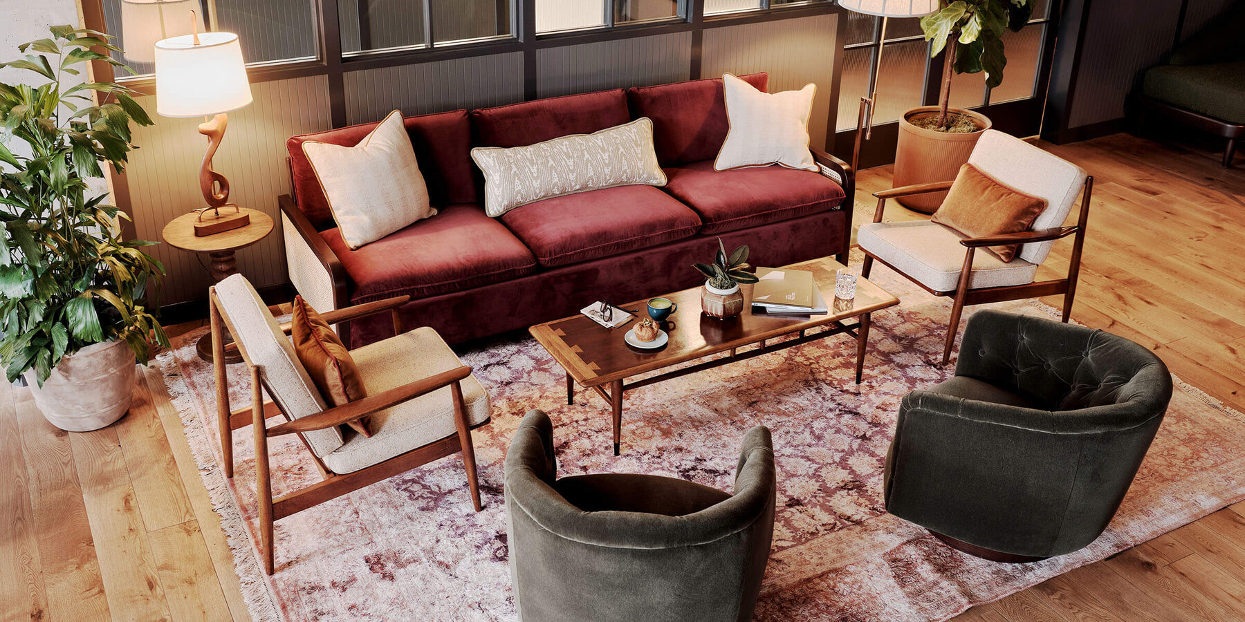 Corporate Interiors Construction - Working From_ Fulton Market interior workspace