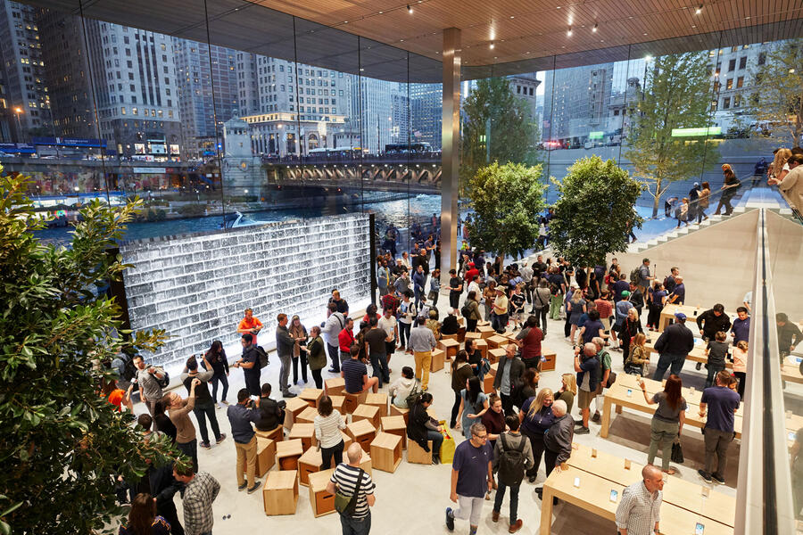 Apple Michigan Avenue, Buildings of Chicago