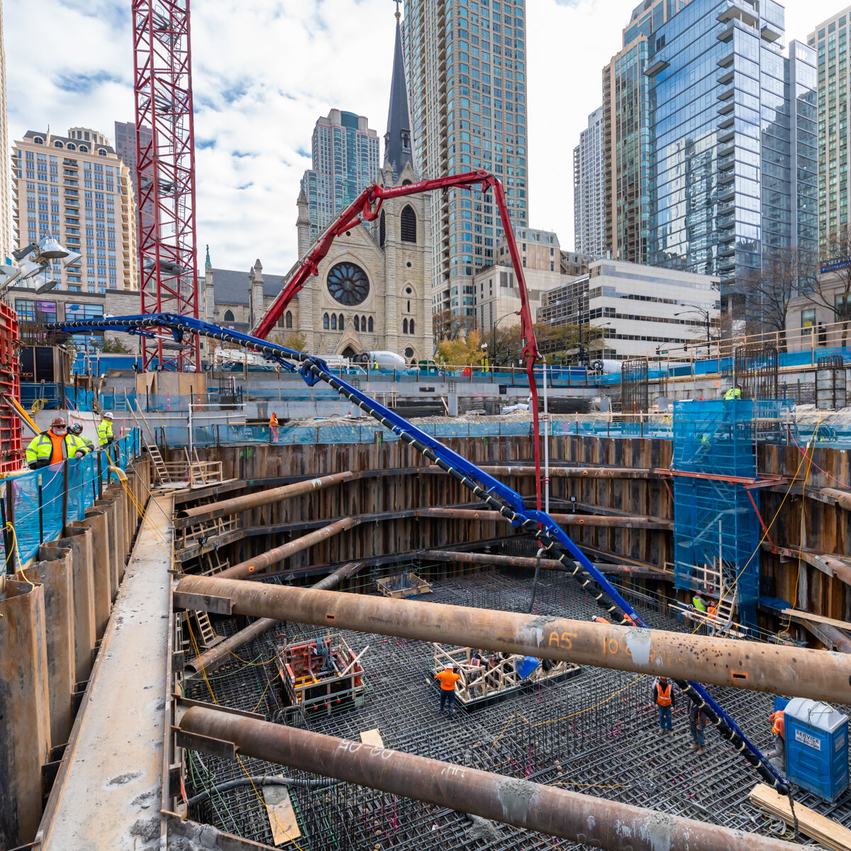 One Chicago Concrete Pour