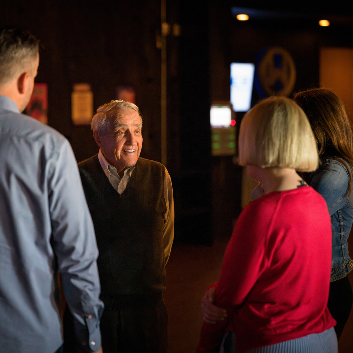 Al Gorman at the annual meeting