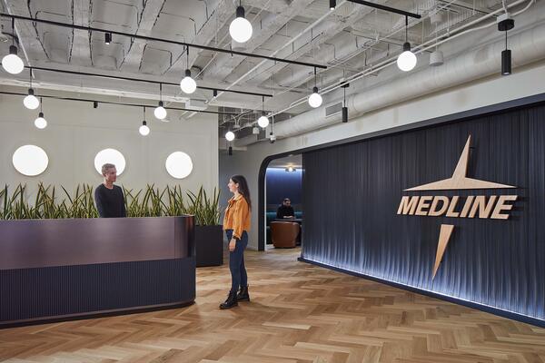 Medline at the Mart_Corporate Interiors 