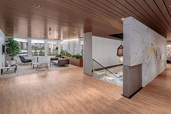 Chicago Corporate Office Renovation - Komatsu interior