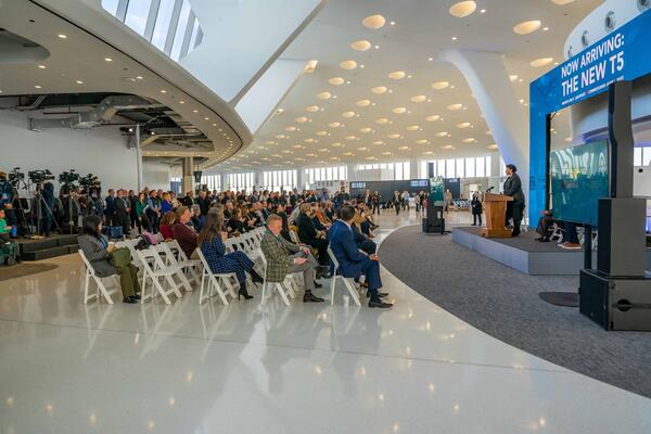 Terminal 5 Grand Opening