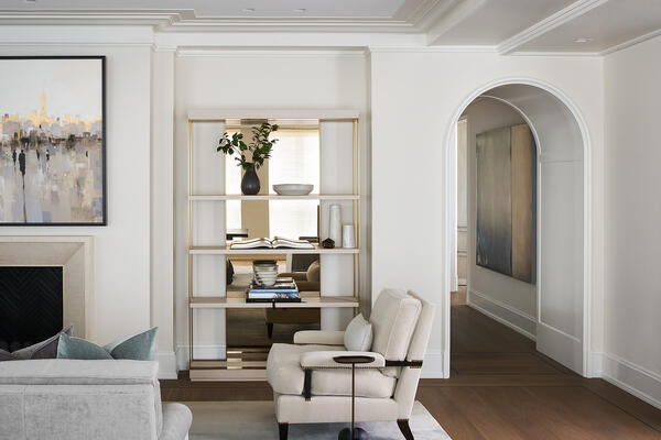 Chicago Luxury Home Builders - Waldorf Astoria living room