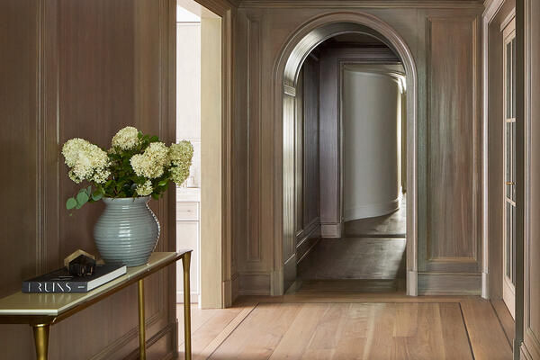 Chicago Luxury Home Builders - Waldorf Astoria hallway