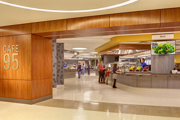 Medical and Healthcare Construction - Advocate Christ Hospital cafe