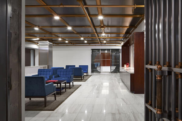 Interior Corporate Construction - CIBC Chicago interior