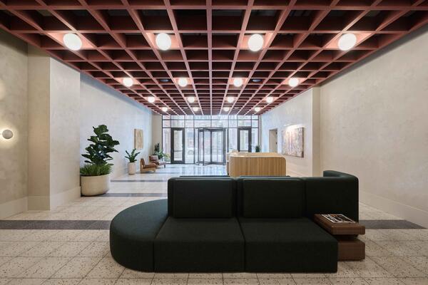 210 N Aberdeen Lobby