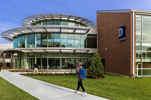 Higher education construction - Harper College campus exterior