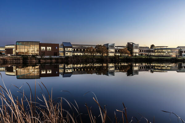 Higher education construction - Harper College campus exterior