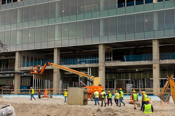 Power Construction Lincoln Yards Community Development Hire 360 Sterling Bay Site Tour
