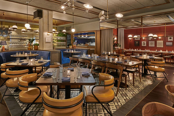 Fine Dining Construction Company - Hoxton Hotel Restaurants interior dining room