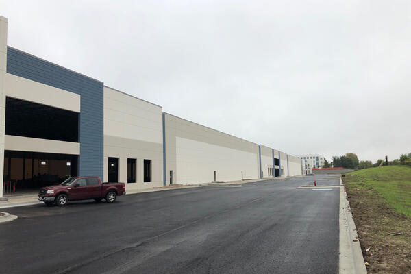 Industrial Construction - I88 and Mitchell Road Warehouse exterior