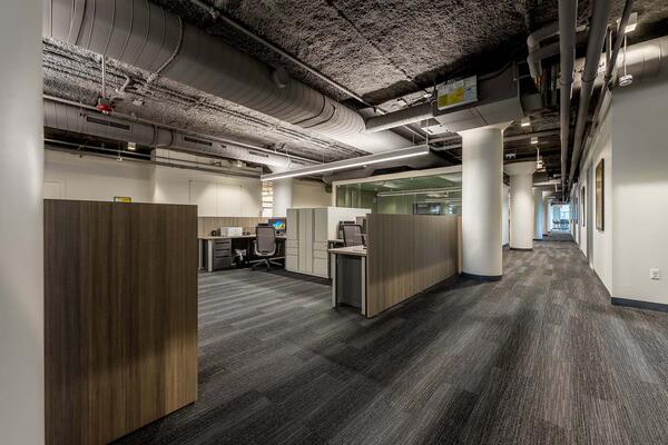 INTERIOR CORPORATE CONSTRUCTION - LEVIN AND PERCONTI WORKSPACE