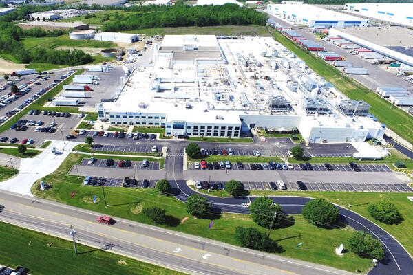 Cold Storage Facility Construction - Koch Foods Fairfield exterior