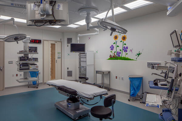 Heathcare Construction Chicago - Lurie Children's Hospital operating room