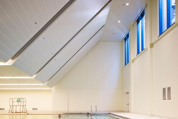 Chicago Campus Construction - Loyola Lakeshore Halas Hall pool