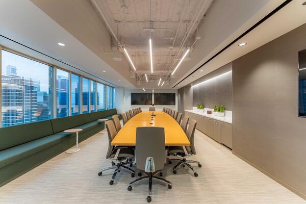 CORPORATE INTERIORS - NFP INTERIOR CONFERENCE ROOM