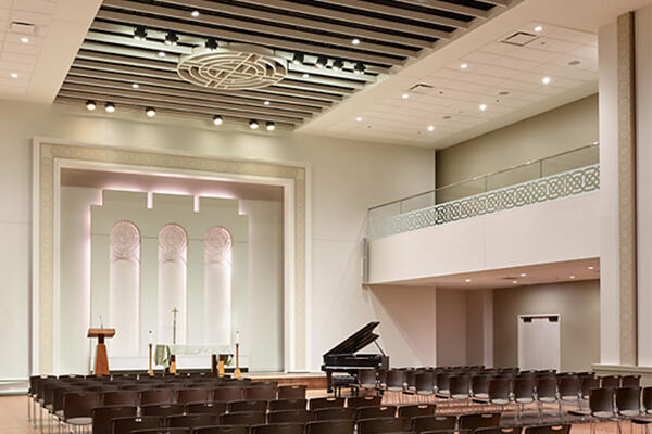 Hospitality & Church Construction - Old St. Patrick's Church interior