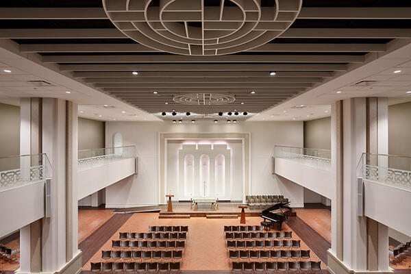 Hospitality & Church Construction - Old St. Patrick's Church interior