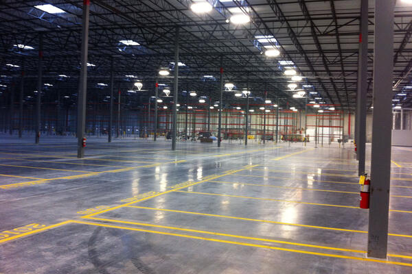 Industrial Construction & Renovation - Pinnacle XV Pactive interior warehouse