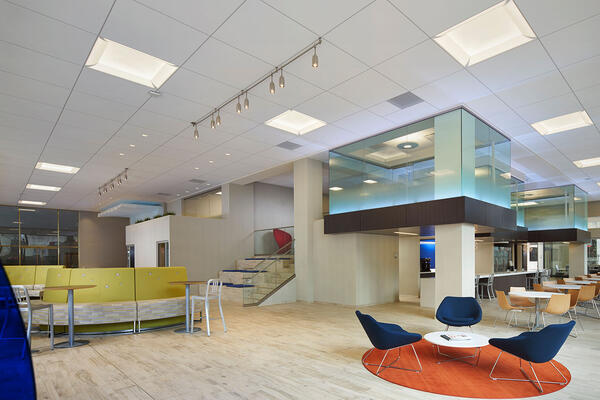 Corporate Office Construction Chicago - Plante Moran interior