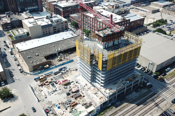 Power construction site