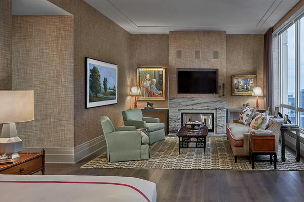 Chicago Luxury Condo Renovation & Construction - 55 E Erie living room
