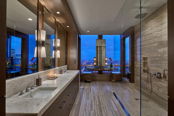 Chicago Luxury Condo Renovation & Construction - 55 E Erie bathroom