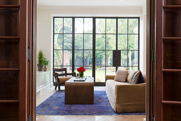 Historic Home Restoration & Renovation - Hyde Park Chicago living room