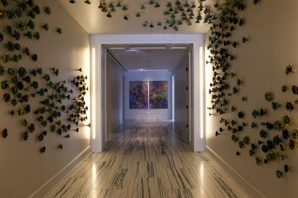 Luxury Condo Construction | Ritz Carlton Residences Chicago hallway design