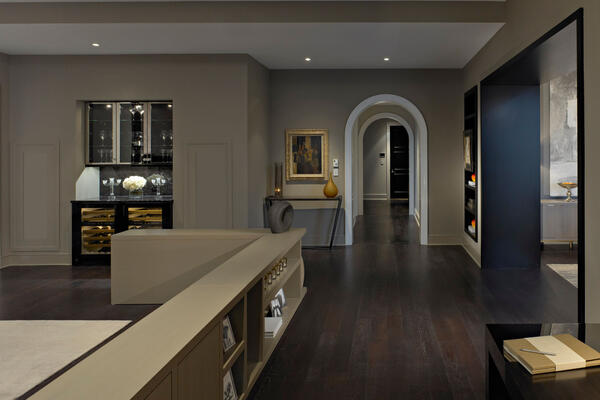 Luxury Condo Construction | Ritz Carlton Residences Chicago condo living room