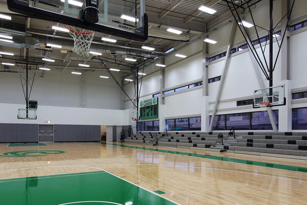 Campus Construction - Roosevelt University Renovation basketball court