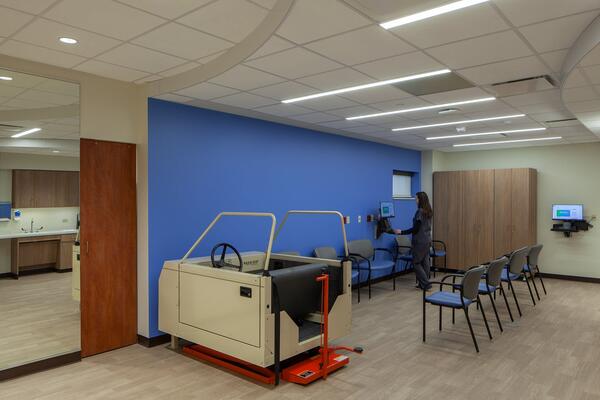 Hospital Construction - Amita St. Alexius Orthopedic Center interior