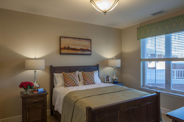 Chicago Senior Living Construction - Moorings Arlington Heights resident room