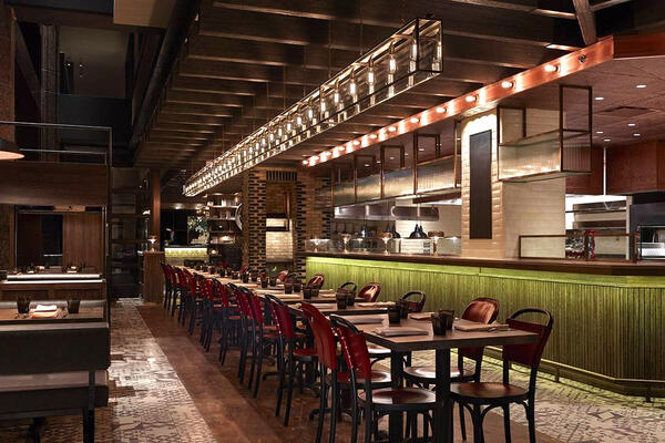 Luxury Restaurant Construction Chicago - Nico Osteria dining room