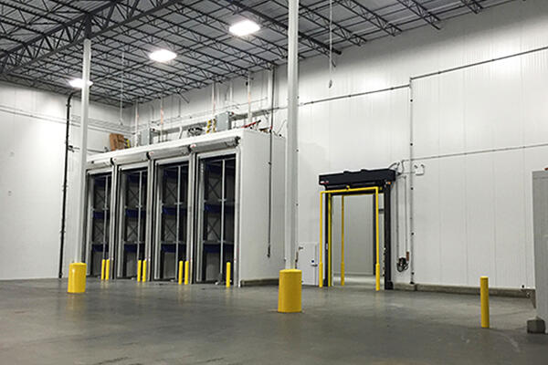 Cold Storage Construction - United States Cold Storage interior