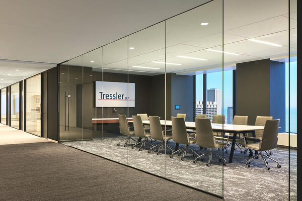 Chicago Office Construction - Tressler Willis Tower conference room