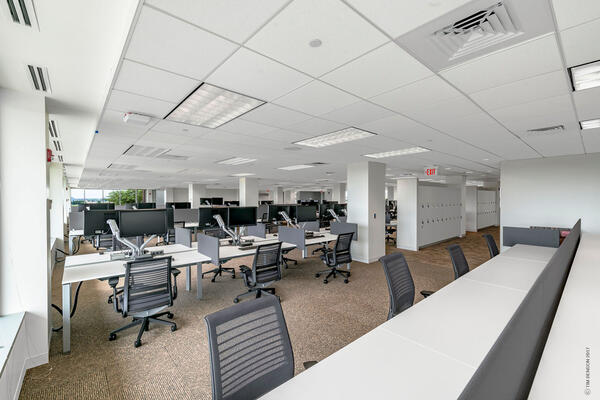 Corporate Renovation Construction - Walgreens Headquarters interior workspace