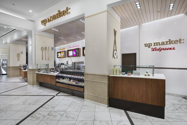 Retail Construction and Renovation - Walgreens Pharmacies market and food bar