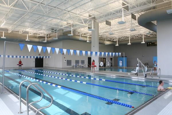 Education Construction YMCA McCormick Pool in Logan Square