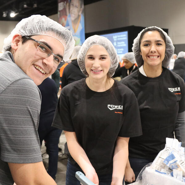 Power Construction Giving Back Community