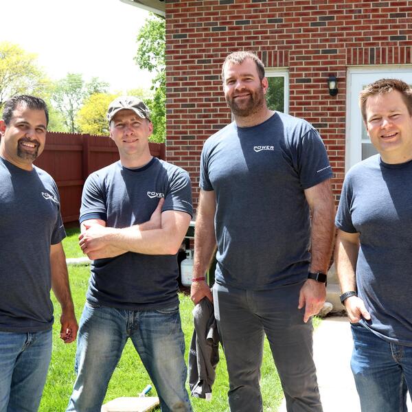 Power Construction Giving Back Community